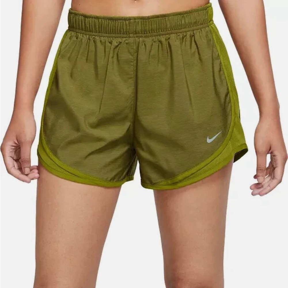Nike Women's Athletic Shorts in Olive